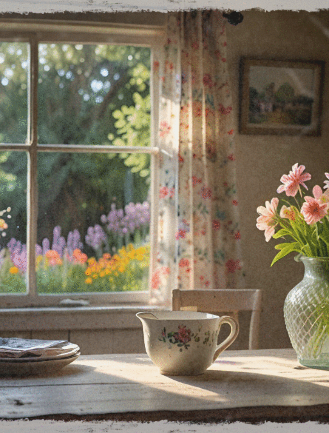 🌸 Slow Morning Rituals: Wellness Habits to Start Your Day in Cottagecore Style