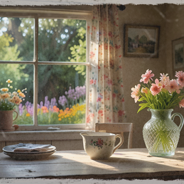 🌸 Slow Morning Rituals: Wellness Habits to Start Your Day in Cottagecore Style