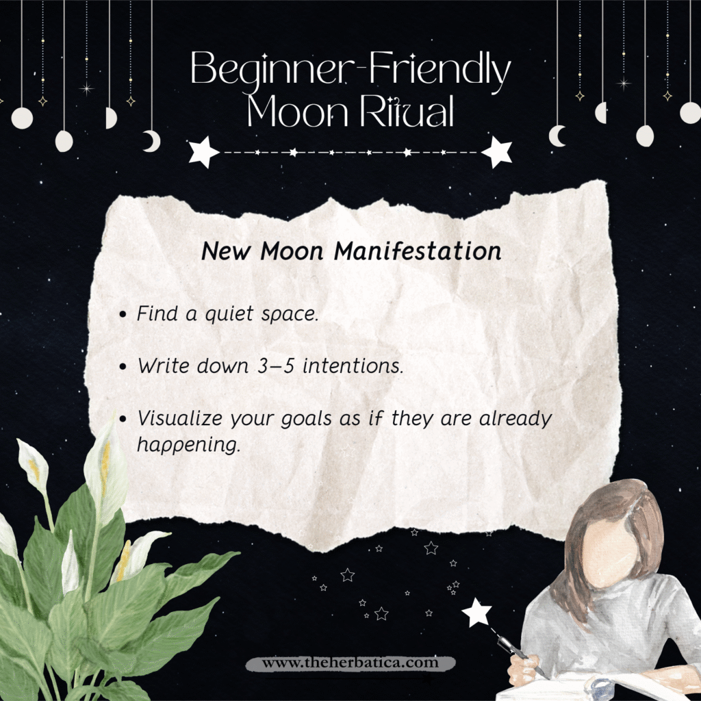 beginner friendly moon rituals